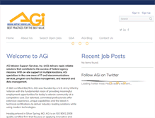 Tablet Screenshot of agimssinc.com